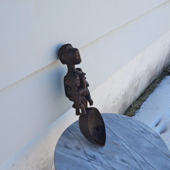 African Ladle Waka Sran Fertility Piece - Picture 3 of 11